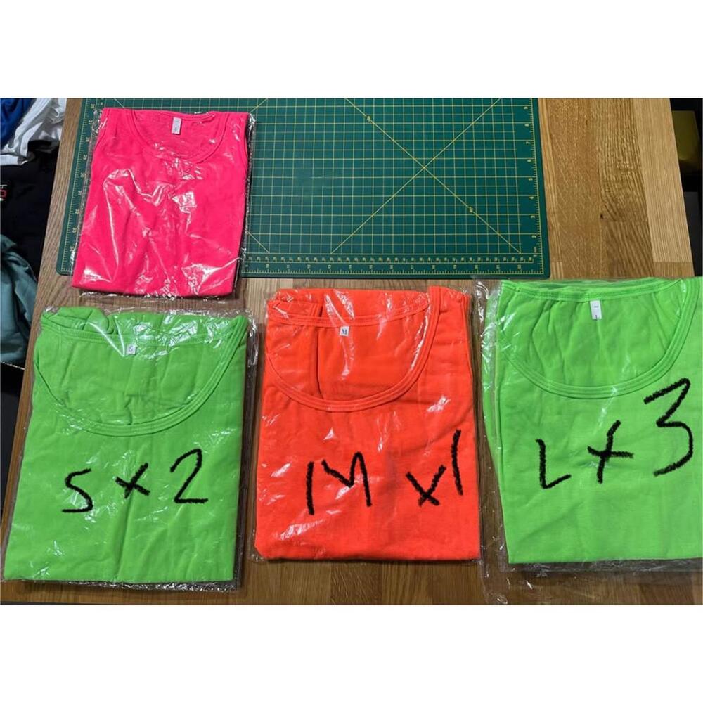 New! Neon Muscle Tank Lot